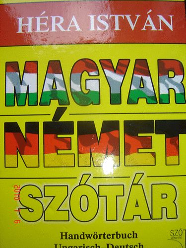 Hra Istvn - Magyar-Nmet sztr /srga/