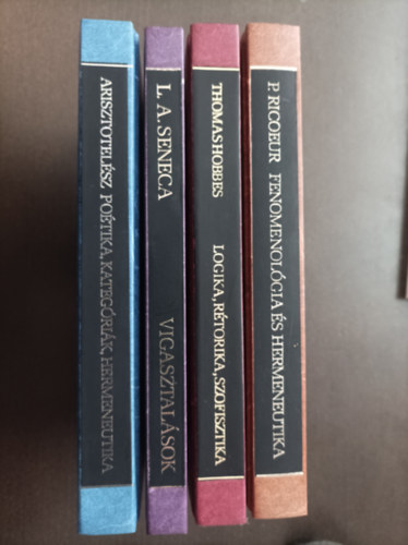 4db filozófiai könyv a Kossuth kiadótól: