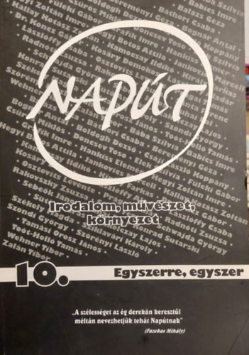 Napt 10. - Egyszerre, egyszer