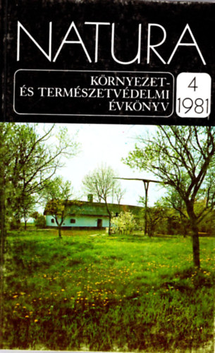Réthy Zsigmond - Natura Környezet- és természetvédelmi évkönyv 1981/4.