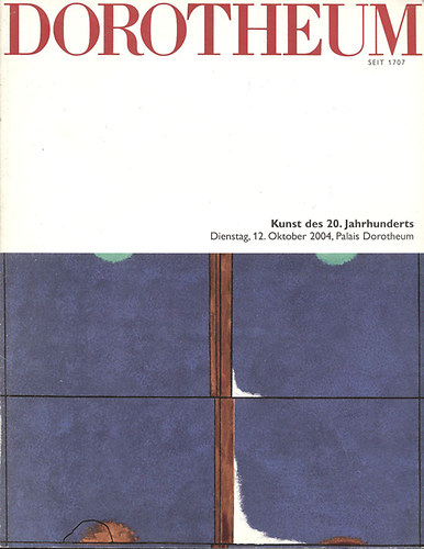 Dorotheum: Kunst des 20. Jahrhunderts (12. oktober, 2004)