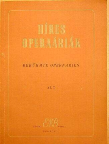 �ssze�ll�totta Varga P�l - H�res opera�ri�k -alt hangra zongorak�s�rettel-  Ber�hmte opernarien