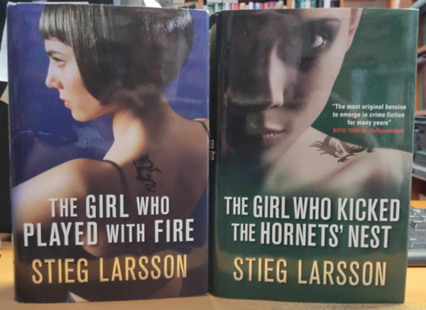 Stieg Larsson - Millennium II-III.: The Girl Who Played with Fire + The Girl Who Kicked the Hornets' Nest (2 ktet)