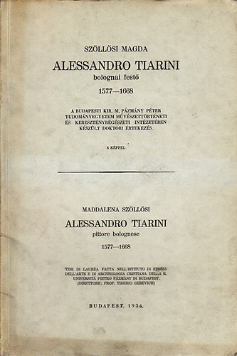 Szllsi Magda - Alessandro Tiarini