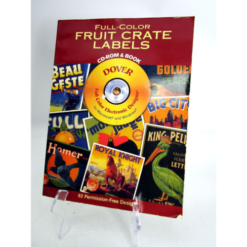 Carol Belanger GRafton - Full-color fruit crate labels (CD-Rom and book)