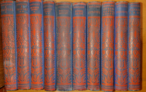 Kodolnyi Jnos - 9 m 10 ktetben Kodolnyi Jnos letmkiadsbl: A vas fiai I-II., Julianus bart I-II., Boldog Margit, Jzsef az cs, Futtz, Brtn/Kntor Jzsef, Fekete vz, Tavaszi fagy