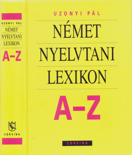 Uzonyi P�l - N�met nyelvtani lexikon A-Z