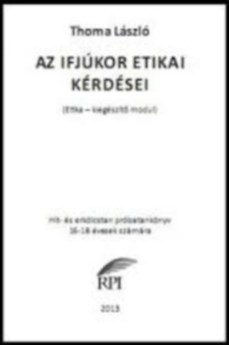 Az ifjúkor etikai kérdései