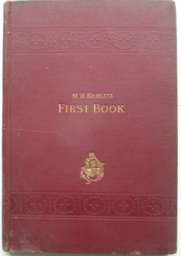 M. D. Berlitz - First book for teaching modern languages english part for adults