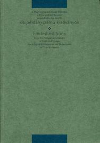 A Magyar Iparm�v�szeti F�iskol�n a Typo-grafikai Tansz�k megalakul�sa �ta k�sz�lt kis p�ld�nysz�m� kiadv�nyok (magyar-angol)