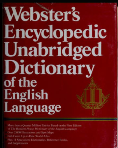 Webster's Encyclopedic Unabridged Dictionary of the English Language