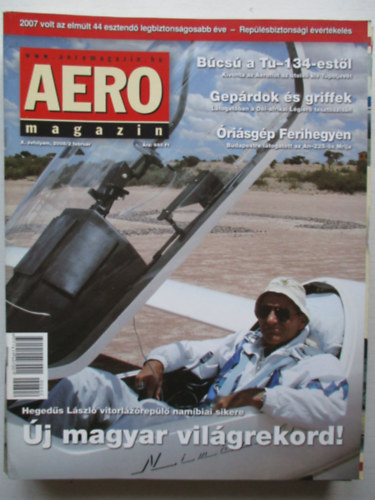 8 db Aero magazin X. vfolyam, 2008. 2,3,4,5,6,7,8,9. szmok