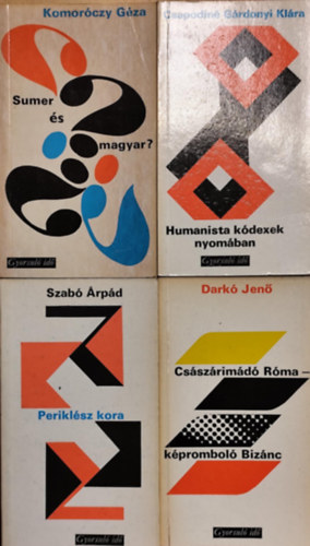 Komorczy Gza, Csapodin Grdonyi Klra, Szab rpd, Dark Jen - 4 db a Gyorsul id sorozatbl