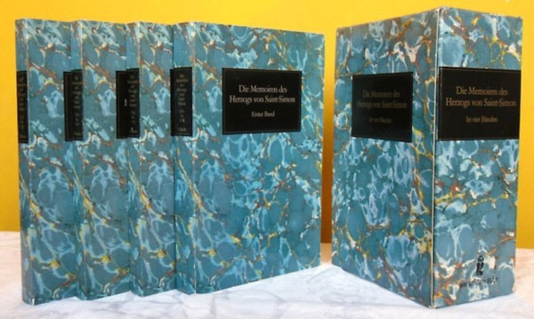 Die Memoiren Des Herzogs Von Saint-simon 1691 - 1723 I-IV.