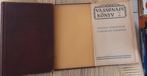 Vasrnapi Knyv 1930 I. s II. ktet