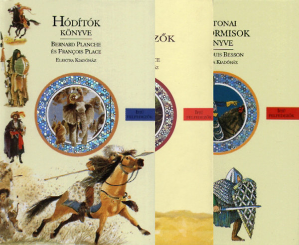 Ifjú felfedezők sorozat (3 db) - Hódítók könyve - Felfedezők könyve - Katonai uniformisok könyve