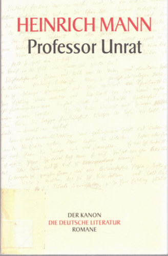 Heinrich Mann - Professor Unrat