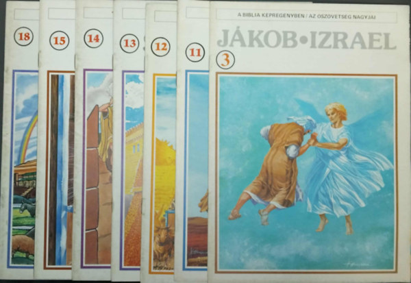 Szerző P. Pierre Thivollier Szerkesztő Rencsényi Tibor Fordító Nemeshalmi István Nemeshalmi Klára Grafikus Michel Rancon Lektor Marc Sevin - 7 db Isten népének története - A biblia képregényben : 3. Jákob-Izrael, 11. Dávid, 12. Dávid, 13. Salamon, 14. Illlés, 15. Izajás, 18. Az ember és a bűn
