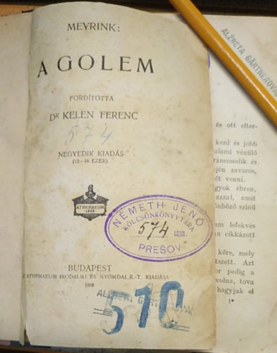 Meyrink - A golem