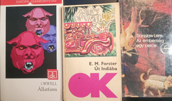 Stanislaw Lem, E M Forster George Orwell - Klaszikus knyvcsomag
