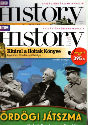 Papp Gbor - BBC History (6 szm egytt) 2011/1, 3, 4, 7, 8, 9.szmok