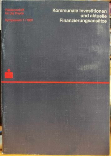 Dr. Ursula Dekker Heinrich M�ller-Godeffroy - Kommunale Investitionen und aktuelle Finanzierungsans�tze