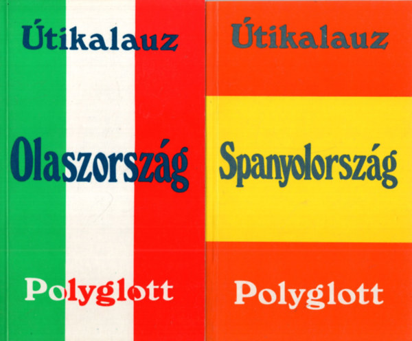 Orlai Gyula (szerk.) - 4 db tikalauz: Rma, Dalmcia,Spanyolorszg, Olaszorszg