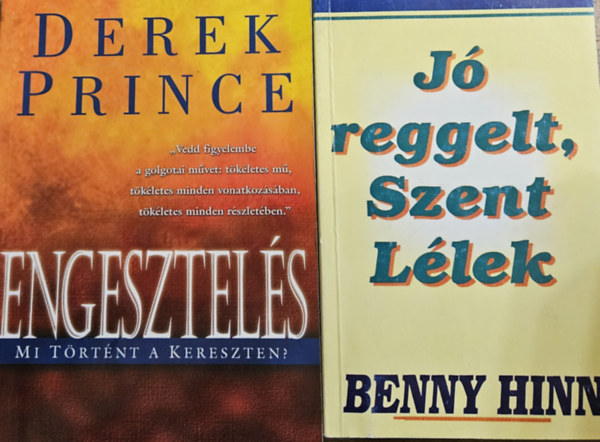 Derek Prince, Benny Hinn - 2 db bibliatants: Engesztels + J reggelt Szent Llek