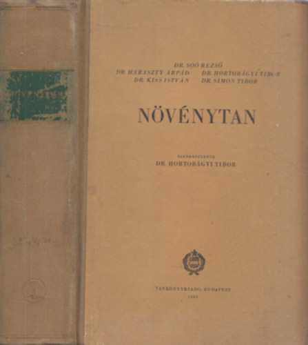 Hortobgyi Tibor dr. szerk. - Nvnytan