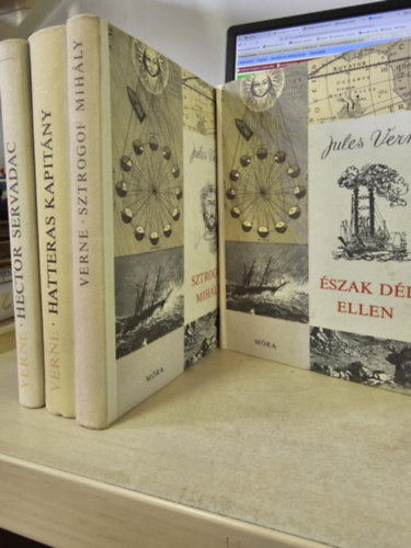 Verne Jules Verne Gyula - 4db Verne regény: Hector Servadac + Hatteras kapitány+ Sztrogof Mihály+ Észak dél ellen