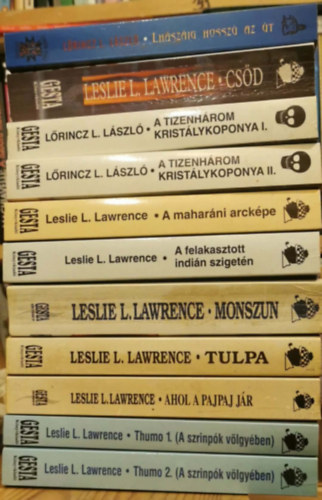 Leslie L. Lawrence - Leslie L. Lawrence könyvcsomag 11 kötet