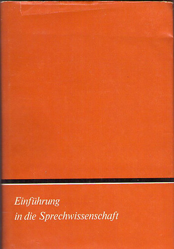 Fiukowski-Lindner-O.Preu-Stelzig-E.Stock... - Einf�hrung in die Sprechwissenschaft