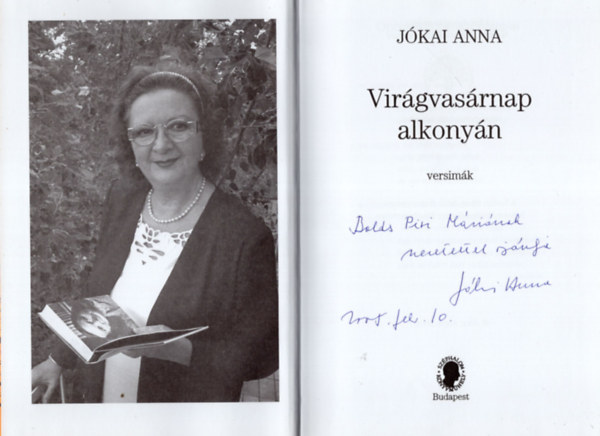 Jkai Anna - Virgvasrnap alkonyn - versimk (Dediklt)