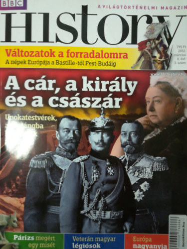 History 2012 mrcius II. vf. 3. szm