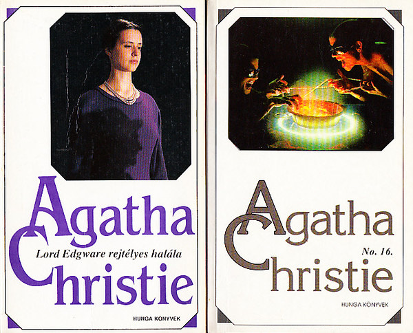 Agatha Christie - Lord Edgware rejt�lyes hal�la + No. 16 + Ellopott gyilkoss�g ( 3 db Agatha Christie reg�ny )