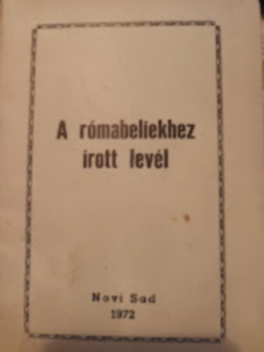 A rmabeliekhez rott levl