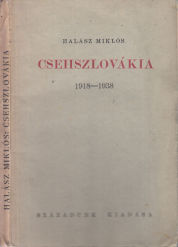 Halsz Mikls - Csehszlovkia 1918-1938