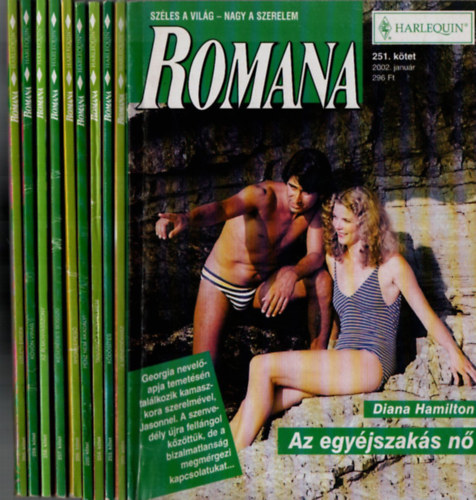 Dr. Tglsy Imre  (fszerkeszt) - 10 db Romana magazin:(251.-260. lapszmig 2002/01-2002/05, 10 db., lapszmonknt)