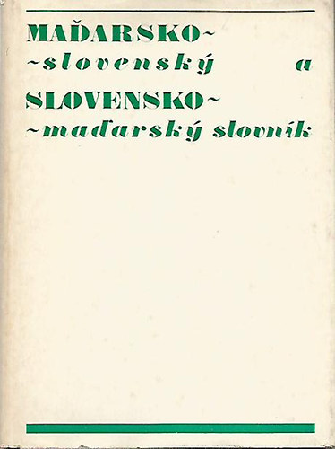 Edita Chrenkov-Ladislav Tank - Madarsko-slovensky a Slovensko-mad'arsky slovnk / Magyar-szlovk, szlovk-magyar sztr