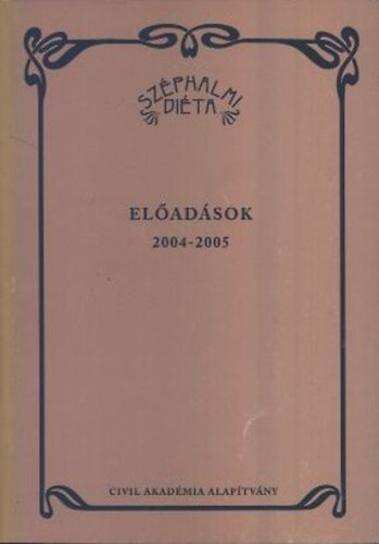 Sz�phalmi di�ta (el�ad�sok 2004-2005)