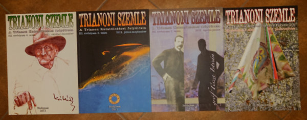 A Trianoni szemle c�m� foly�irat teljes III. �vfolyama (2011I - 1. sz�m, 2 sz�m, 3. sz�m, 4. sz�m