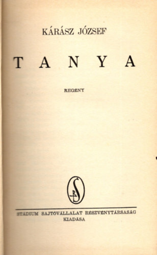 K�r�sz J�zsef - Tanya