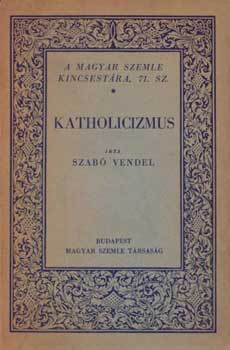 Szabó Vendel - Katholicizmus