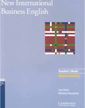 Leo Jones - New International Business English Teacher's Book