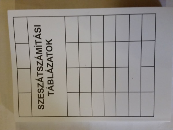 Szesz�tsz�m�t�si T�bl�zatok