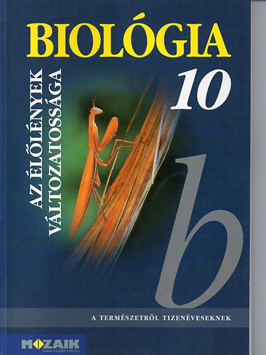 Gl Bla - Biolgia 10. - Az llnyek vltozatossga