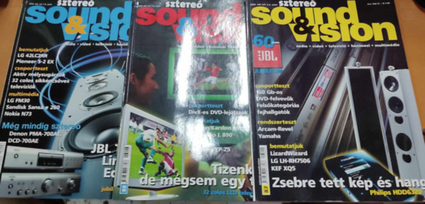 3 db Sound & Vision extra Magazin