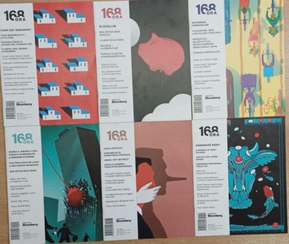 Kiss Lou, Szinvai Dániel, Több szerző Kárpáti Tibor - 6 db 168 óra újság: Csak egy maradhat - Elszállva - Kétkerekű forradalom - Munka a járvány után: Vissza a gyárakba és a drágább irodákba - Csak a gyűlölet! - Húshagyó kedv