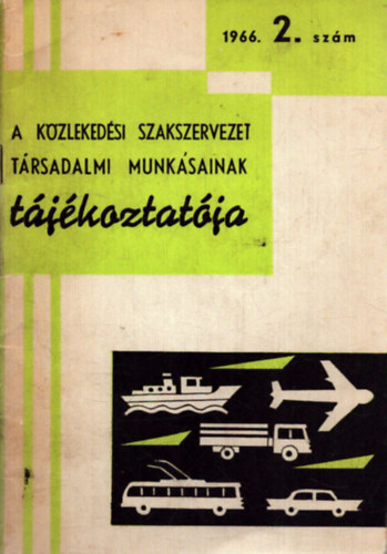 A K�zleked�si Szakszervezet T�rsadalmi munk�sainak t�j�koztat�ja 1966. 2. sz�m