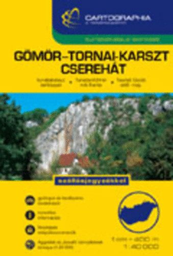 Gmr-Tornai-karszt s Csereht turistakalauz 1:40 000